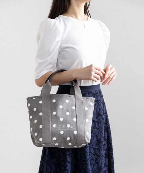 TOCCA(TOCCA)/【WEB＆一部店舗限定】TOCCA DOT CANVAS TOTE トートバッグ/img02