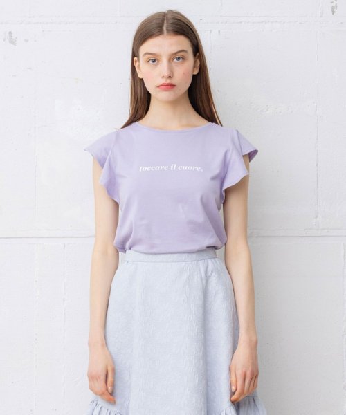 TOCCA(TOCCA)/【WEB限定】【TOCCA LAVENDER】toccare ilcuore T－Shirts Tシャツ/img17