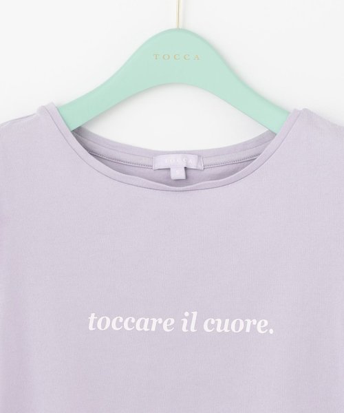 TOCCA(TOCCA)/【WEB限定】【TOCCA LAVENDER】toccare ilcuore T－Shirts Tシャツ/img24