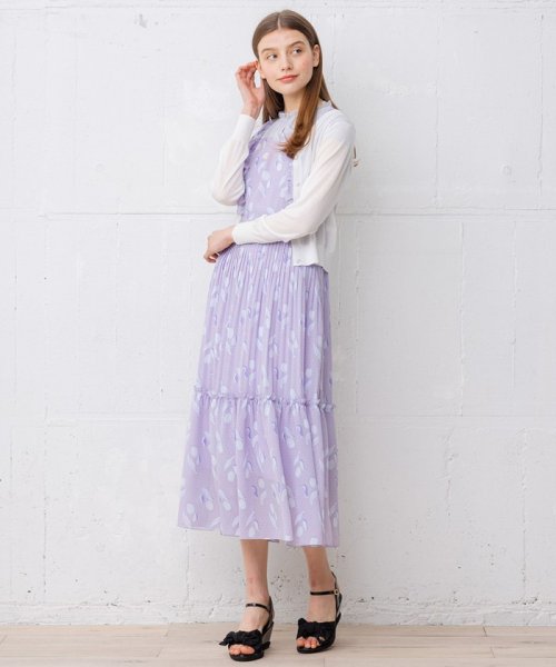 TOCCA(TOCCA)/【WEB限定】【TOCCA LAVENDER】Seer Long－Sleeved Cardigan カーディガン/img03