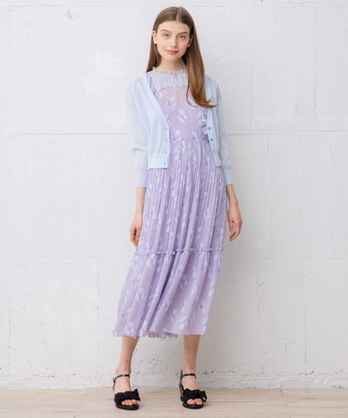 TOCCA(TOCCA)/【WEB限定】【TOCCA LAVENDER】Seer Long－Sleeved Cardigan カーディガン/img08