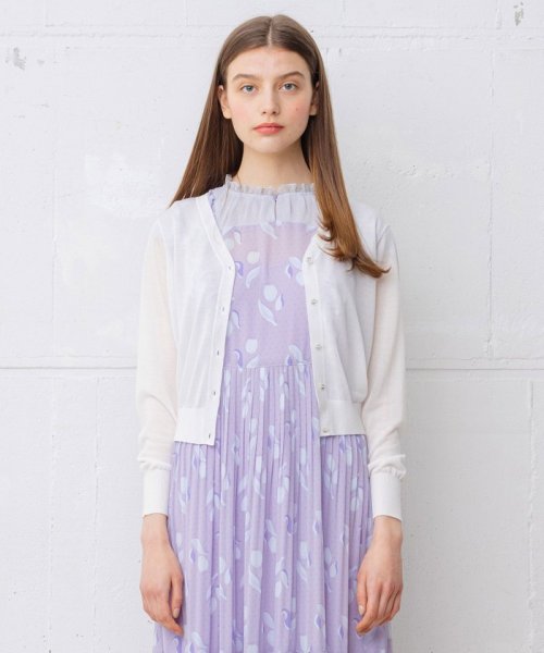 TOCCA(TOCCA)/【WEB限定】【TOCCA LAVENDER】Seer Long－Sleeved Cardigan カーディガン/img10