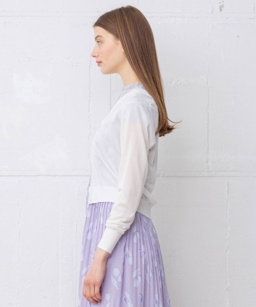 TOCCA(TOCCA)/【WEB限定】【TOCCA LAVENDER】Seer Long－Sleeved Cardigan カーディガン/img11