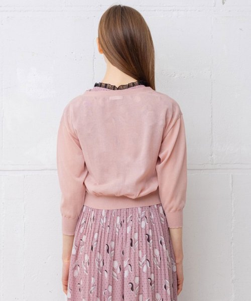 TOCCA(TOCCA)/【WEB限定】【TOCCA LAVENDER】Seer Long－Sleeved Cardigan カーディガン/img15