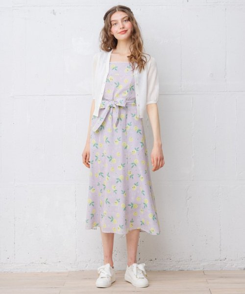 TOCCA(TOCCA)/【WEB限定】【TOCCA LAVENDER】Seer Short－sleeved Cardigan カーディガン/img04