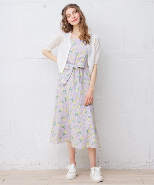 TOCCA(TOCCA)/【WEB限定】【TOCCA LAVENDER】Seer Short－sleeved Cardigan カーディガン/img05