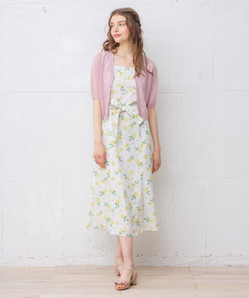 TOCCA(TOCCA)/【WEB限定】【TOCCA LAVENDER】Seer Short－sleeved Cardigan カーディガン/img07