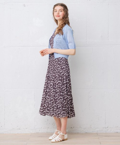 TOCCA(TOCCA)/【WEB限定】【TOCCA LAVENDER】Seer Short－sleeved Cardigan カーディガン/img15