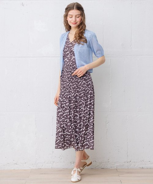 TOCCA(TOCCA)/【WEB限定】【TOCCA LAVENDER】Seer Short－sleeved Cardigan カーディガン/img16