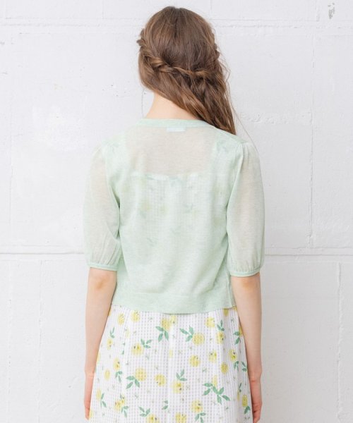 TOCCA(TOCCA)/【WEB限定】【TOCCA LAVENDER】Seer Short－sleeved Cardigan カーディガン/img29