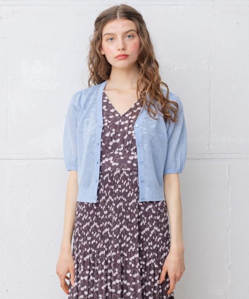 TOCCA(TOCCA)/【WEB限定】【TOCCA LAVENDER】Seer Short－sleeved Cardigan カーディガン/img30