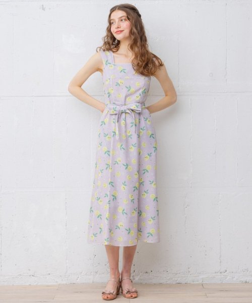 TOCCA(TOCCA)/【WEB限定】【TOCCA LAVENDER】LA VITA E DOLCE Print ドレス/img12