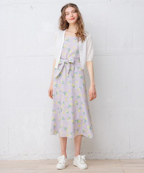 TOCCA(TOCCA)/【WEB限定】【TOCCA LAVENDER】LA VITA E DOLCE Print ドレス/img18