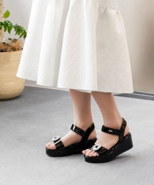 TOCCA(TOCCA)/BIJOUX BUCKLE SANDALS サンダル/img02