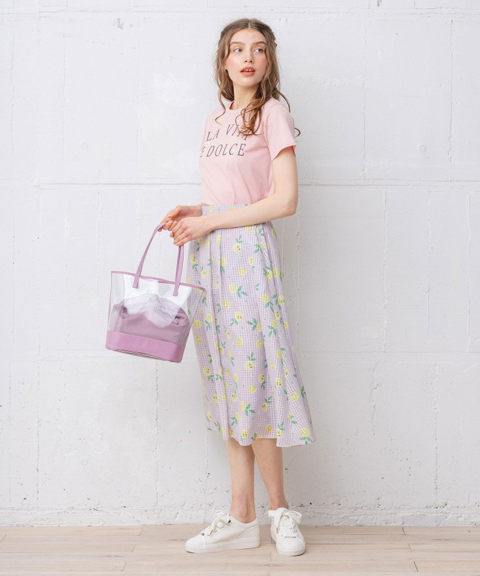 セール】【WEB限定】【TOCCA LAVENDER】LA VITA E DOLCE Print