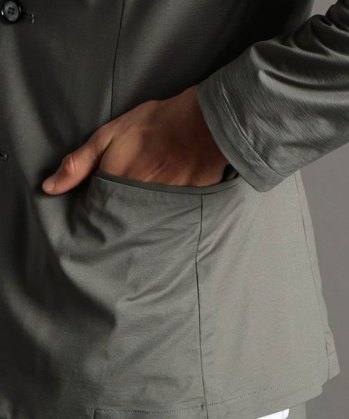 テクニカルシャイニーニット セットアップジャケット 品番/3162