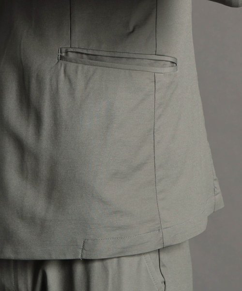 テクニカルシャイニーニット セットアップジャケット 品番/3162