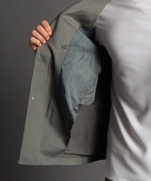 テクニカルシャイニーニット セットアップジャケット 品番/3162