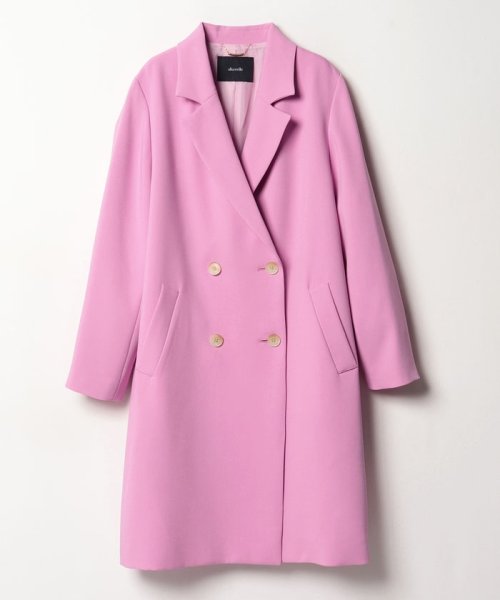 ダブルクロスチェスターコート 