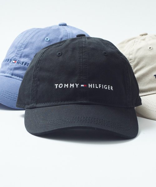 TOMMY HILFIGER(トミーヒルフィガー)/【TOMMY HILFIGER / トミーヒルフィガー】LOGO DAD BASEBALL CAP / ロゴキャップ 6941823 ギフト プレゼント 贈り物/img01