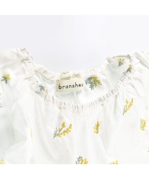 BRANSHES(ブランシェス)/【ペア/お揃い】ミモザ刺繍チュニック/img02