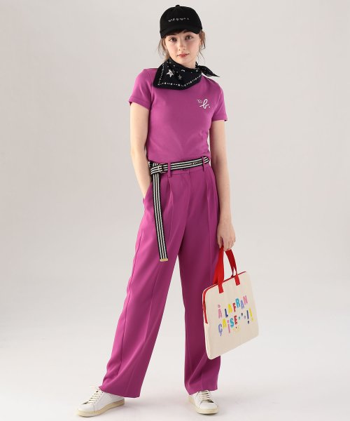 To b. by agnes b. OUTLET(トゥー　ビー　バイ　アニエスベー　アウトレット)/【Outlet】 WU12 PANTALON カラータックパンツ/img04