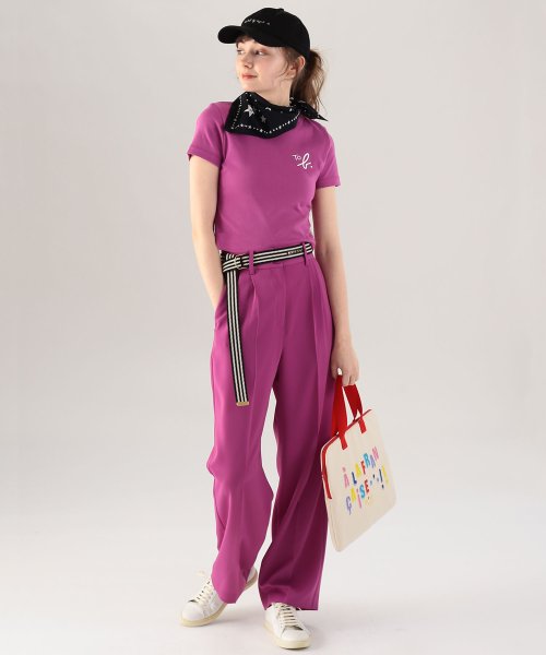 To b. by agnes b. OUTLET(トゥー　ビー　バイ　アニエスベー　アウトレット)/【Outlet】 WU12 PANTALON カラータックパンツ/img05