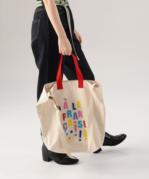 To b. by agnes b. OUTLET(トゥー　ビー　バイ　アニエスベー　アウトレット)/【Outlet】 WR56 SAC アラフランセーズトート/img07