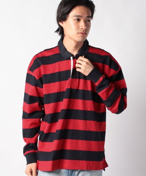 TOMMY HILFIGER(トミーヒルフィガー)/BLOCK STRIPED RUGBY/img07