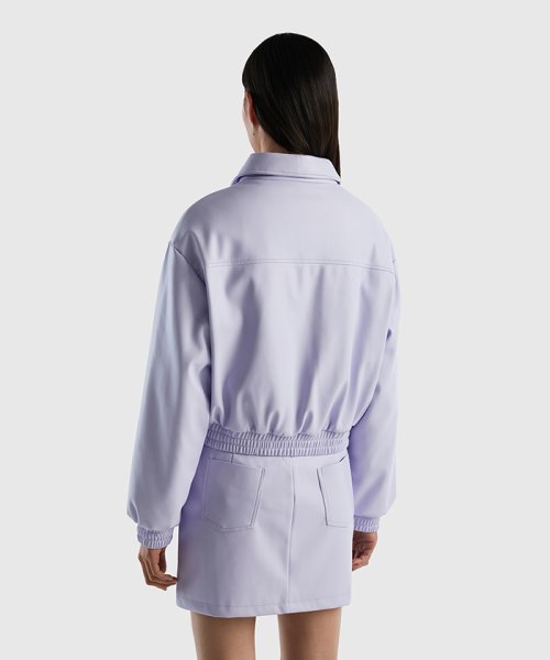 BENETTON (women)(ベネトン（レディース）)/襟付きショート丈中綿ブルゾン/img01