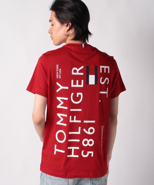TOMMY HILFIGER(トミーヒルフィガー)/BRAND LOVE BACK TEE/img24