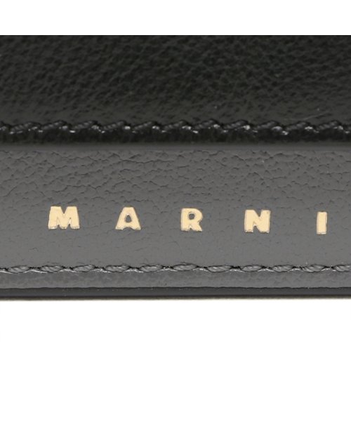 MARNI(マルニ)/マルニ 三つ折り財布 ミュゼオ ミニ財布 ブラック マルチ レディース MARNI PFMO0056U1 P2644 Z2L38/img06