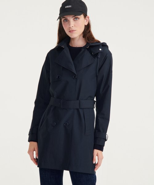 ゴアテックス ショートトレンチコート 
