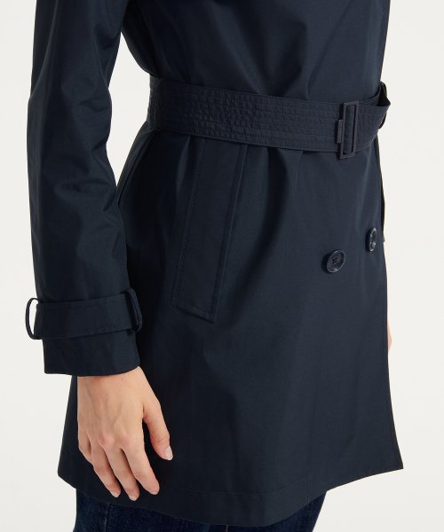 ゴアテックス ショートトレンチコート 