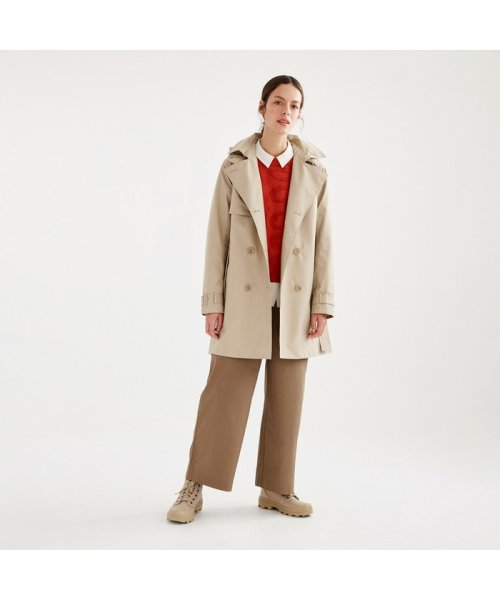 ゴアテックス ショートトレンチコート 