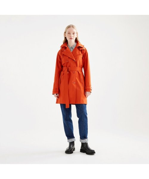 ゴアテックス ショートトレンチコート 