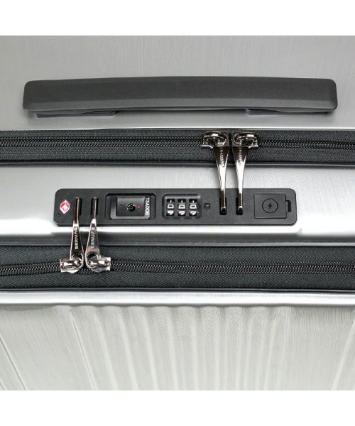 バーマス インターシティ スーツケース Mサイズ 53L フロントオープン ストッパー付き BERMAS 60521 キャリーケース キャリーバッグ 　　　　　 Type ｜約 ダイヤルロック式
