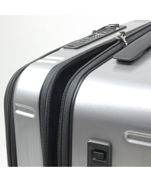 バーマス インターシティ スーツケース Mサイズ 53L フロントオープン ストッパー付き BERMAS 60521 キャリーケース キャリーバッグ 　　　　　 Type ｜約 ダイヤルロック式