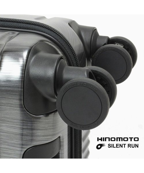 バーマス インターシティ スーツケース Mサイズ 53L フロントオープン ストッパー付き BERMAS 60521 キャリーケース キャリーバッグ 　　　　　 Type ｜約 ダイヤルロック式