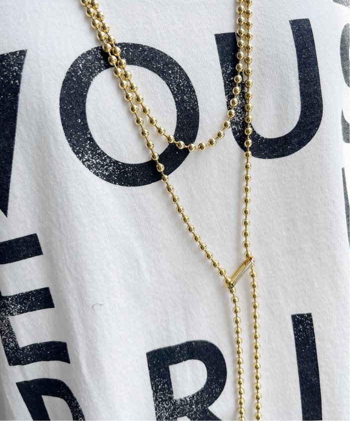 【EO/イオ】 ball chain necklace