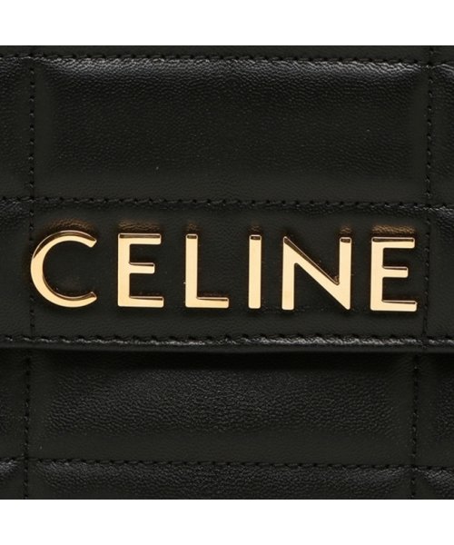 CELINE(セリーヌ)/セリーヌ ショルダーバッグ チェーン ショルダーバッグ マトラッセ モノクローム ブラック レディース CELINE 111273EPZ 38NO/img08