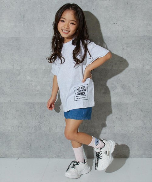 ANAP KIDS(アナップキッズ)/ロールアッププリントビッグTシャツ【親子お揃い】/img03