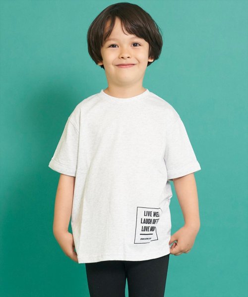 ANAP KIDS(アナップキッズ)/ロールアッププリントビッグTシャツ【親子お揃い】/img06