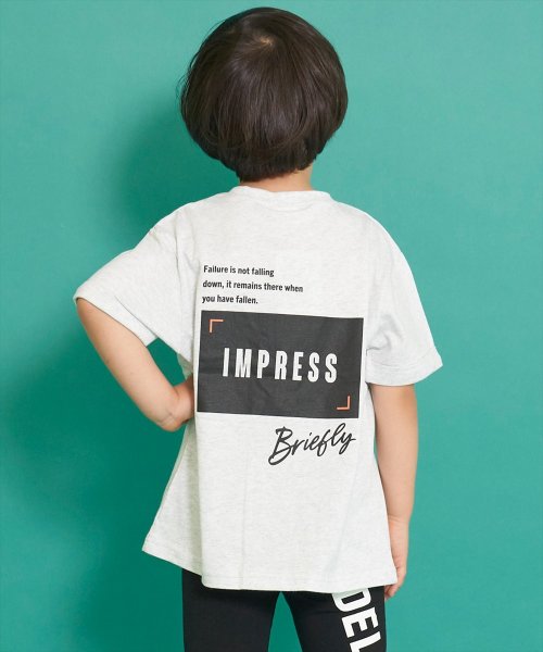 ANAP KIDS(アナップキッズ)/ロールアッププリントビッグTシャツ【親子お揃い】/img07