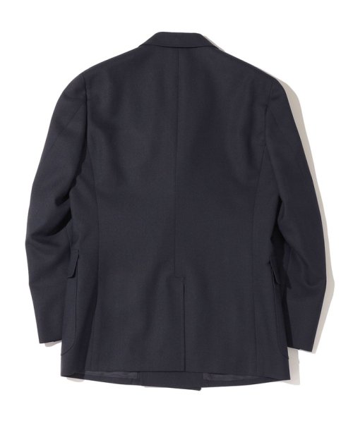 Southwick Gate Label: ウール ネイビー ダブルブレザー Gate Southwick Label IN