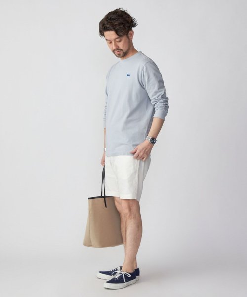 SHIPS MEN(シップス　メン)/【SHIPS別注】LACOSTE: ガーメントダイ ピケ ロングスリーブ Tシャツ (ロンT)/img06