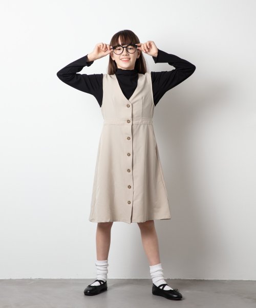 a.v.v(KID'S)(アー・ヴェ・ヴェキッズ)/[KIDS]スキップバレエシューズ[WEB限定サイズ]/img01