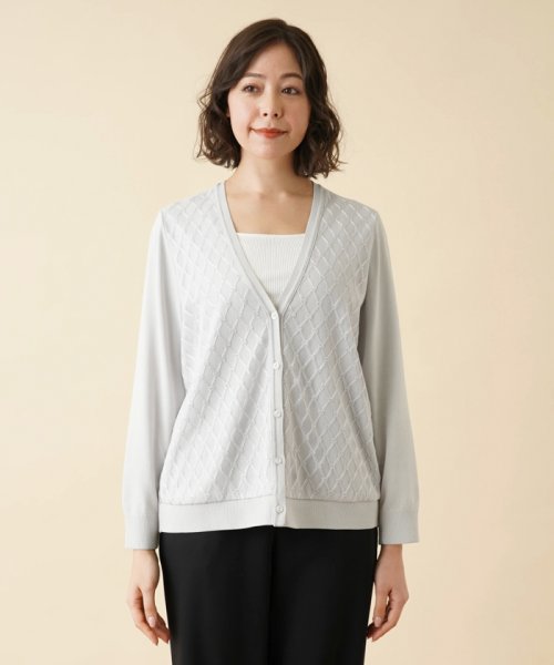 Vネックニットカーディガン B1721220945(13200円)