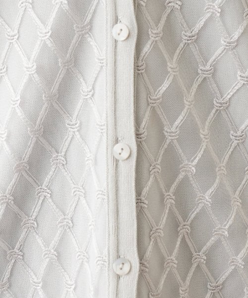 Vネックニットカーディガン B1721220945(13200円)