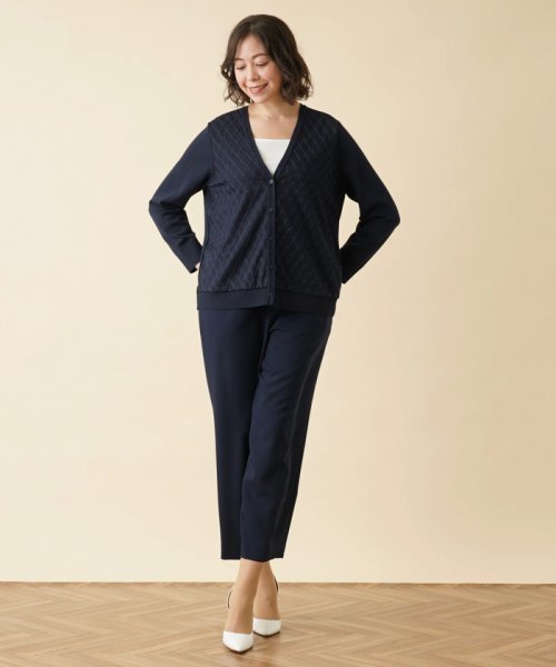 Vネックニットカーディガン B1721220945(13200円)